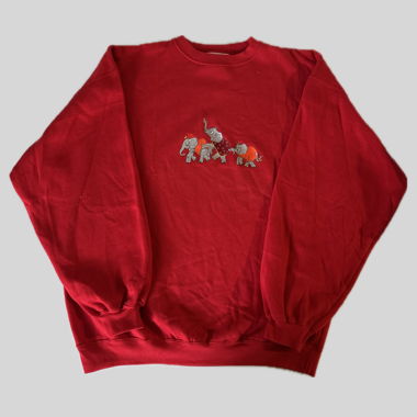 sweat-shirt col rond