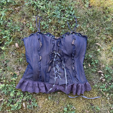Dark Purple Fairy Corset
