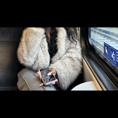 Veste en fourrure / bon état 