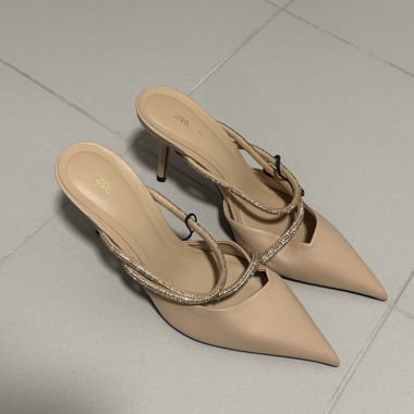 Zara Heeled Mules