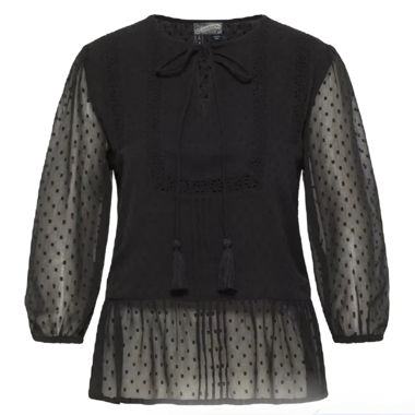 Blusa nera Dreamaster