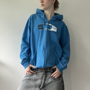 baggy oakley zip hoodie
