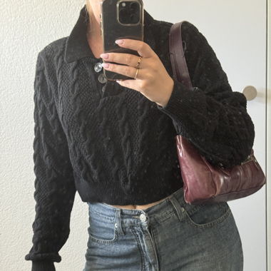 Cute Black Sweater
