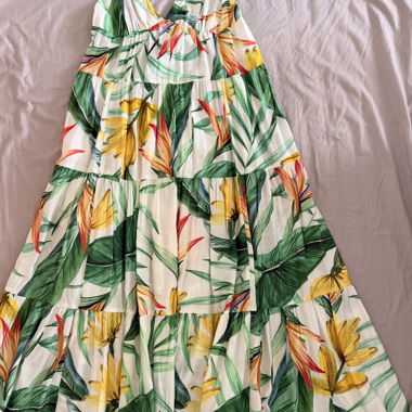 Gemustertes Sommerkleid