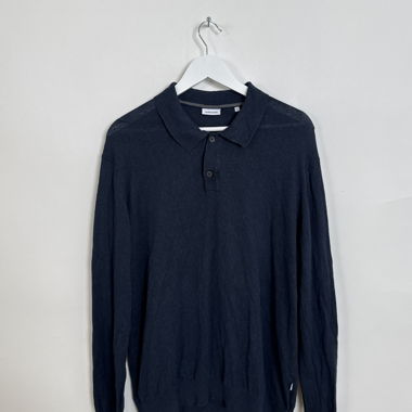 Maglione Polo Navy Seidensticker