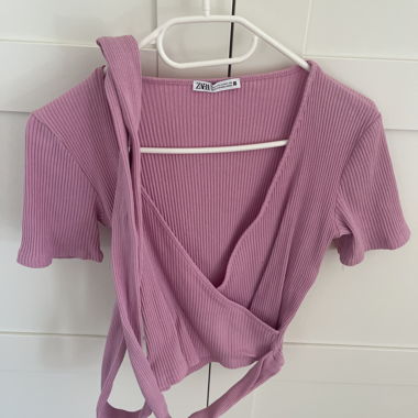 Zara Top with Tie