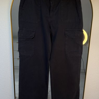 Zara Cargo Pants Grey