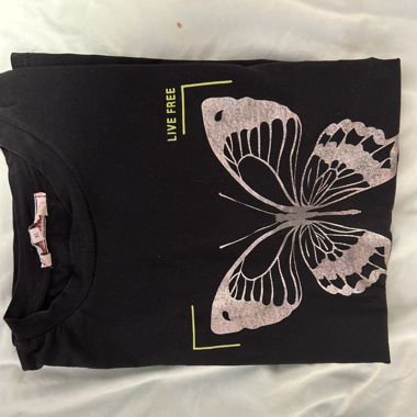 Tee shirt papillon 
