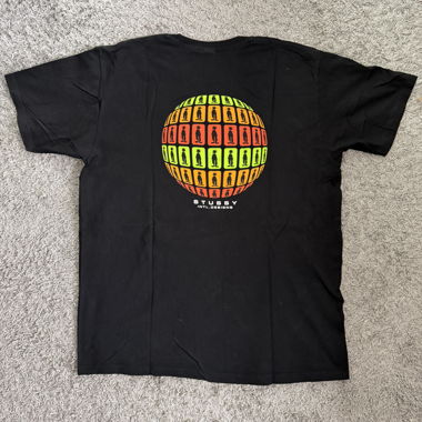 T-shirt Stussy nero 
