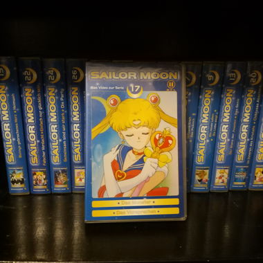 Sailor Moon VHS collection