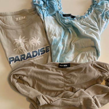 3 Tally Weijl tops, size XS