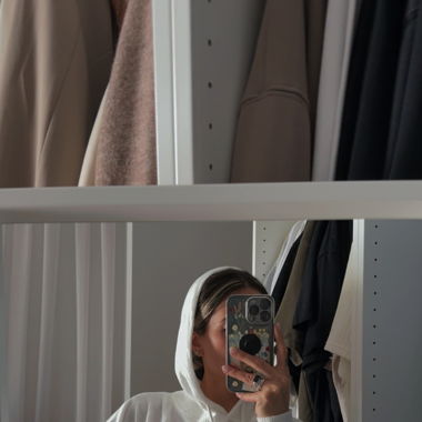 Kapuzen cropped Pullover