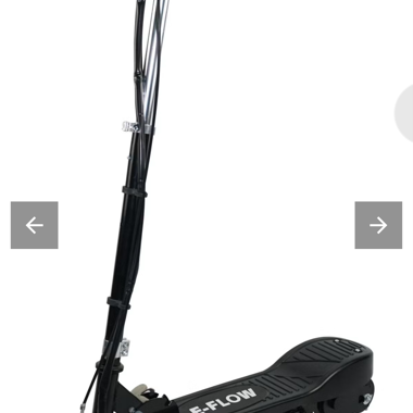 E-Flow Trottinette électrique noire