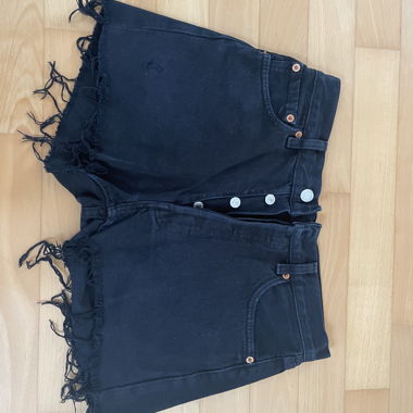Levis Shorts Schwarz