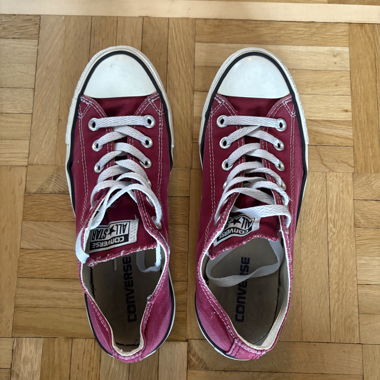 Converse All Star Sneakers in nice red