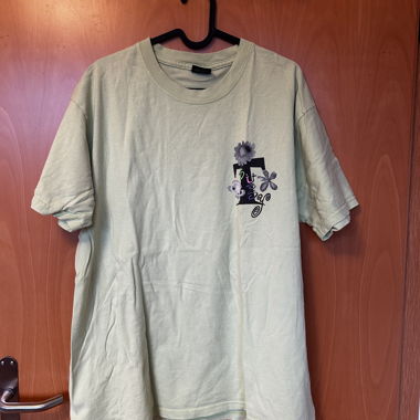Stüssy green T-shirt with print