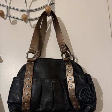y2k leather bag