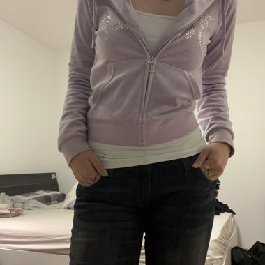 Felpa con zip Juicy Couture