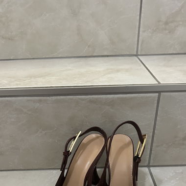 Wine red heels