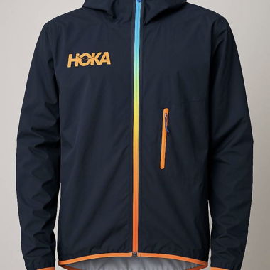 Veste imperméable HOKA Tecksy noire