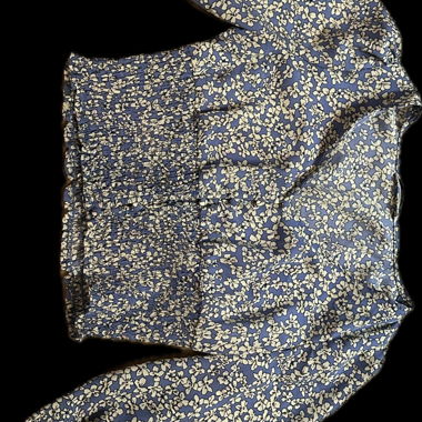 Blouse à motif floral