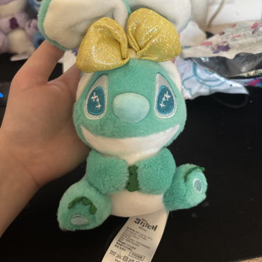 Peluche Stitch verte