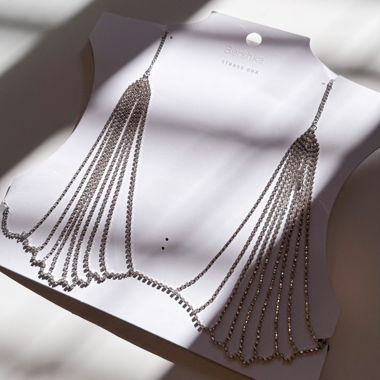 Chaîne de Soutien-Gorge en Strass