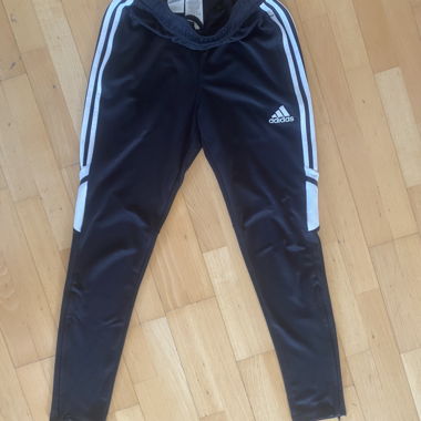 Black Adidas Tracksuit Bottoms