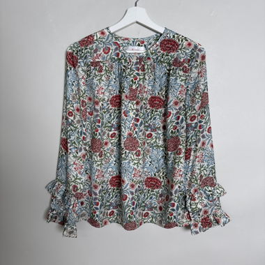 Tesini Floral-Bluse EUR 34