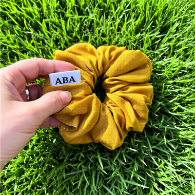 Scrunchie - Scrunchie fatto a mano Bright Tan