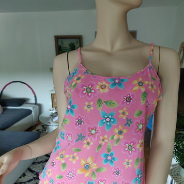 Tanktop mit Blumenmotiv