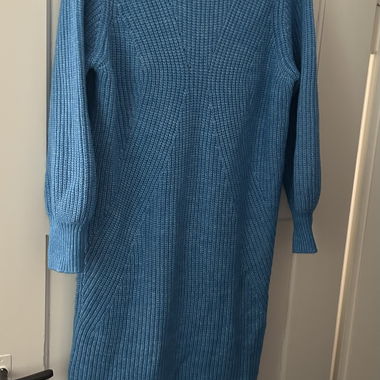 Strick Pullover Kleid