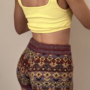 Warm winter shorts