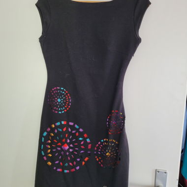 Schwarzes Desigual Kleid 38