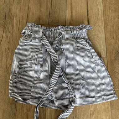 Short paperbag rayé ONLY XS