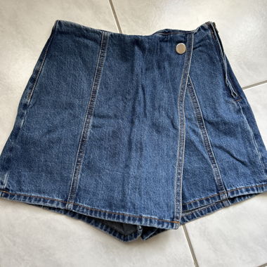 Denim Skirt Shorts