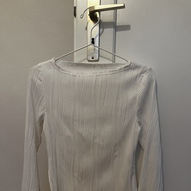 Langarm Basic Shirt