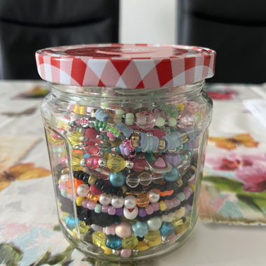 Bocal de bijoux mystère pour enfants