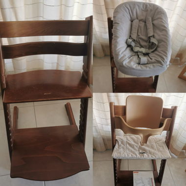 Stokke Tripp Trapp Chair with Newborn & Babyset