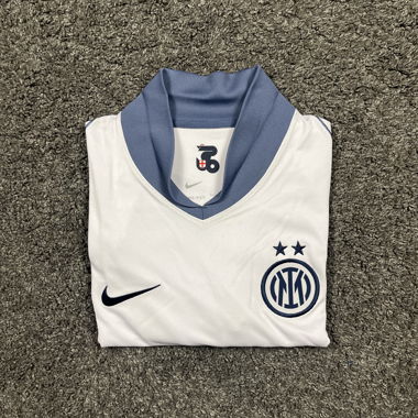 T-shirt da calcio Inter Milan bianco M