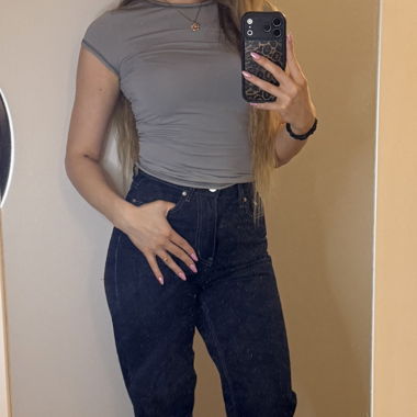 Baggy Jeans with Print