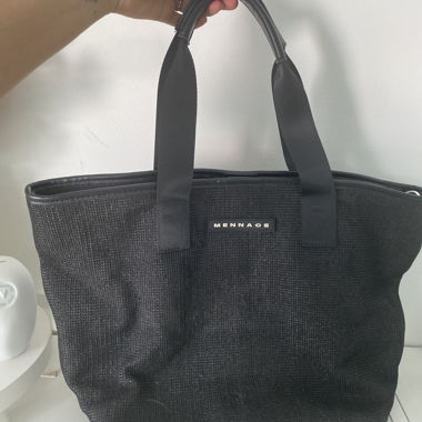 Mennace tote bag