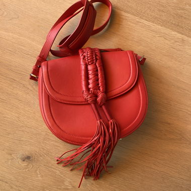 Rote Tasche von Altuzarra 100% Leder made in Italy