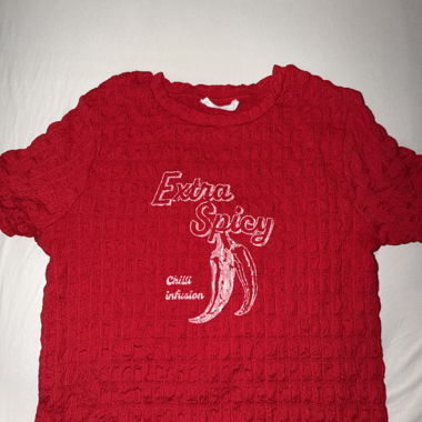 T-shirt rossa 