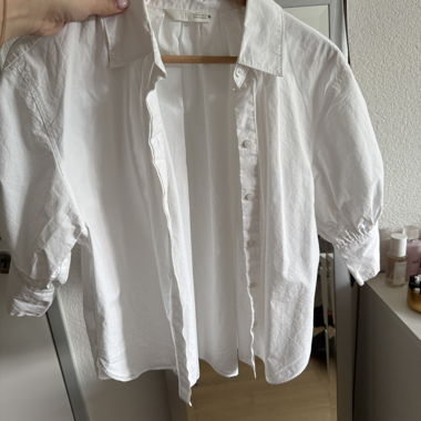 Weisse Zara Bluse