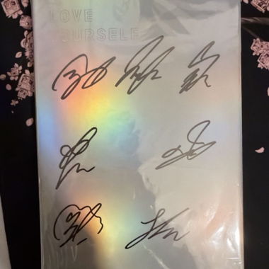 Album K-pop BTS firmato OT7 Love Yourself Answer