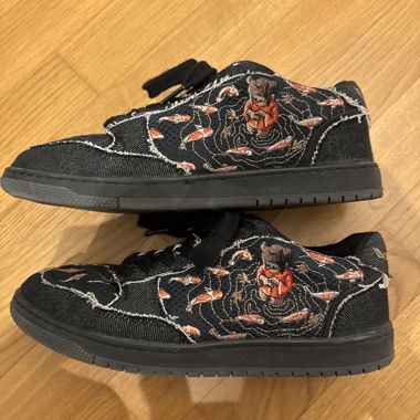 Derschutze Koi Fish sneaker nero Taglia 44