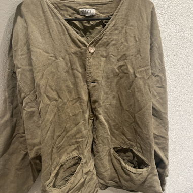 Giacca in lino CECIL marrone VINTAGE