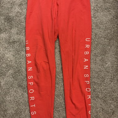 Leggings sportivi rossi
