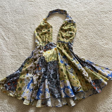 Floral Pattern Summer Dress